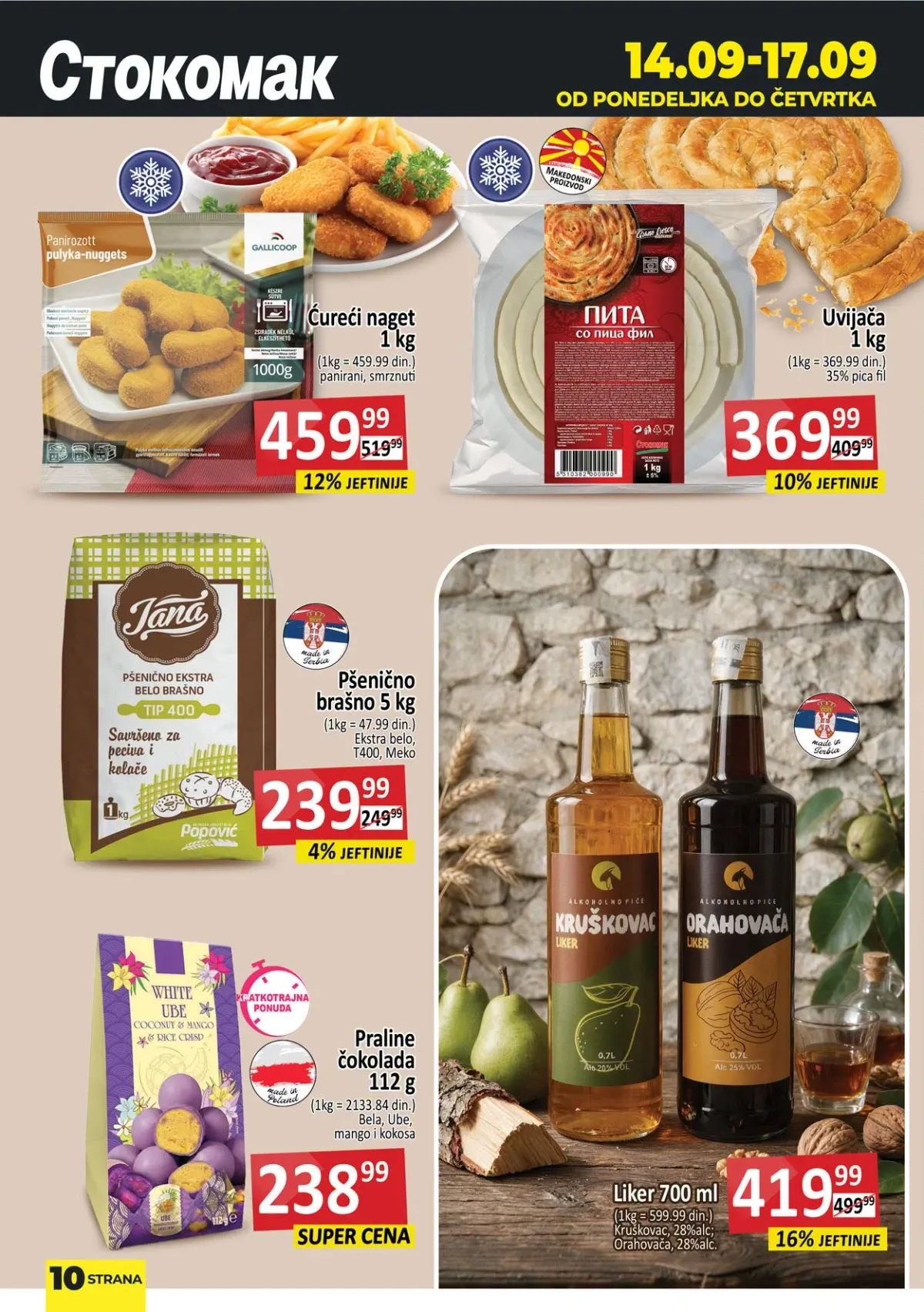 Stokomak katalog akcija strana 11 – važi od 11.9. do 17.9.2026.