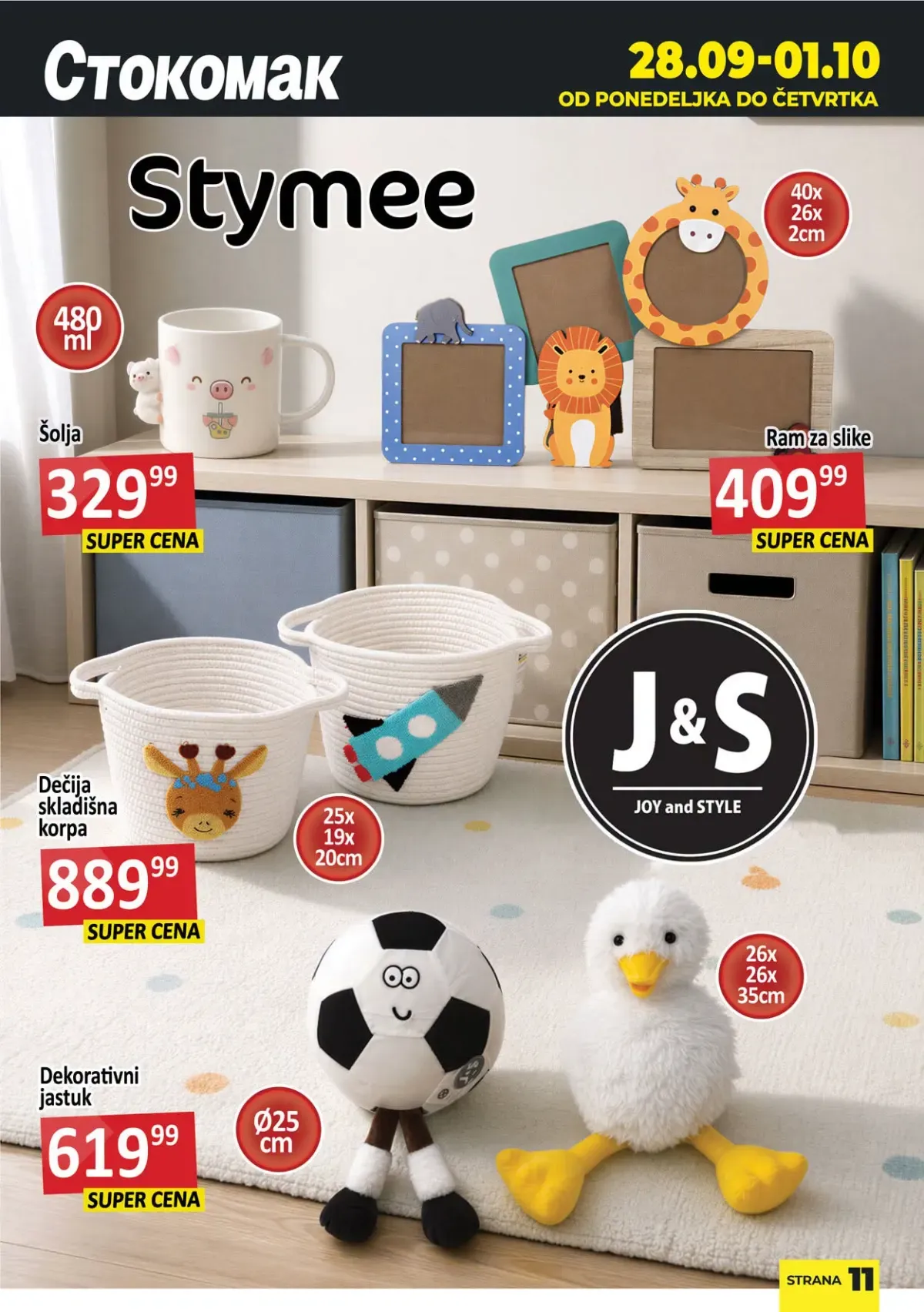 Stokomak katalog akcija strana 12 – važi od 25.9. do 1.10.2026.