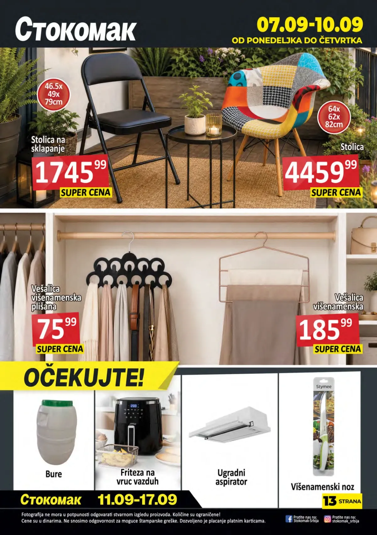 Stokomak katalog akcija strana 13 – važi od 4.9. do 10.9.2026.