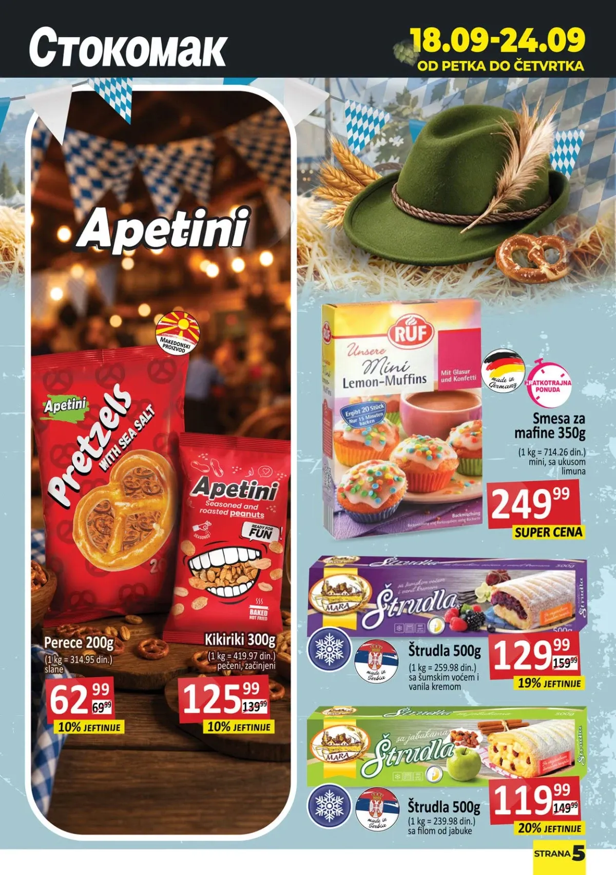 Stokomak katalog akcija strana 6 – važi od 18.9. do 24.9.2026.