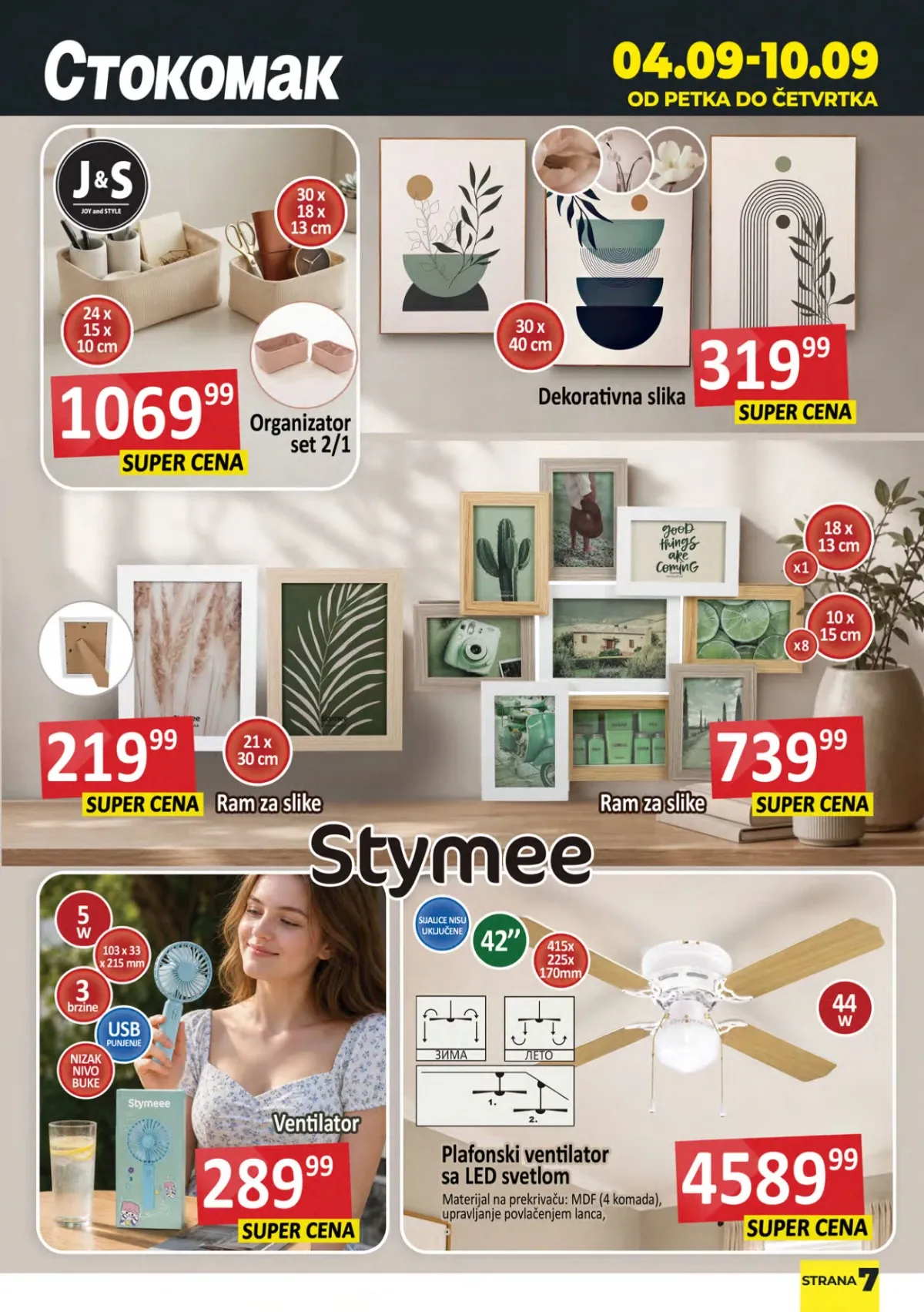 Stokomak katalog akcija strana 7 – važi od 4.9. do 10.9.2026.