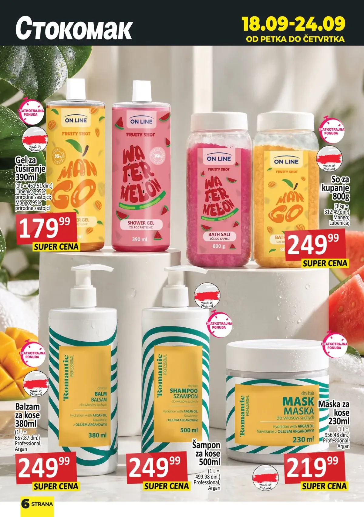 Stokomak katalog akcija strana 7 – važi od 18.9. do 24.9.2026.