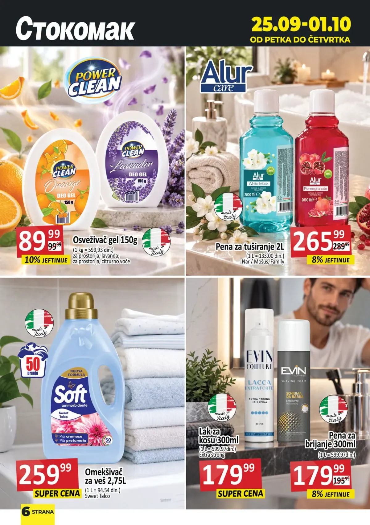 Stokomak katalog akcija strana 7 – važi od 25.9. do 1.10.2026.