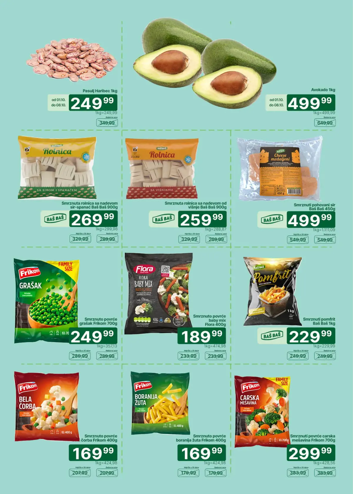 Univerexport katalog akcija strana 2 – važi od 1.10. do 15.10.2026.