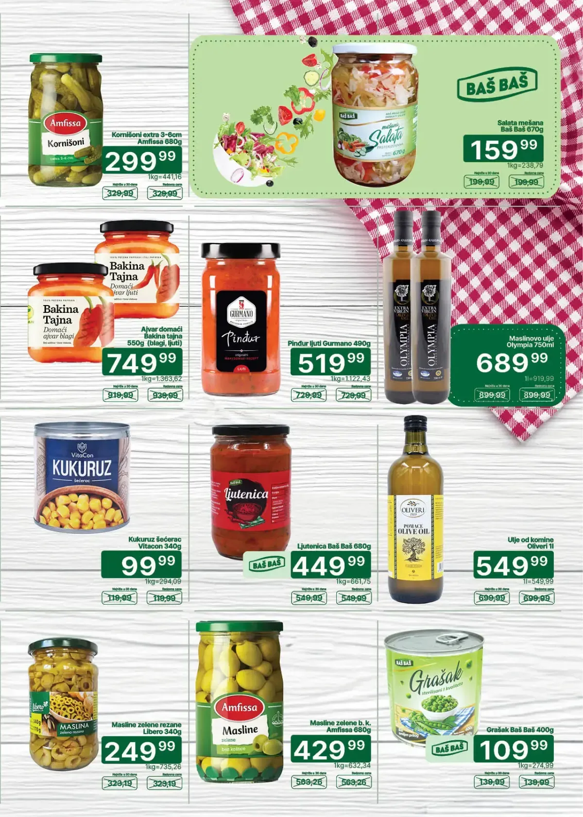 Univerexport katalog akcija strana 3 – važi od 21.9. do 21.10.2026.