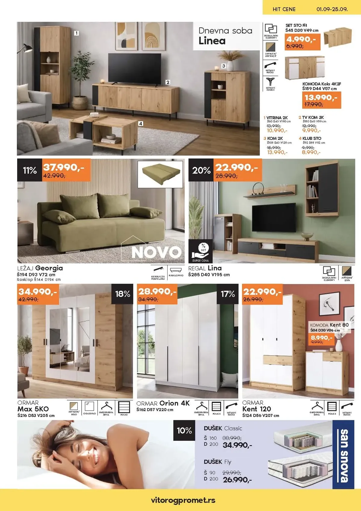 Vitorog katalog akcija strana 2 – važi od 1.9. do 25.9.2026.