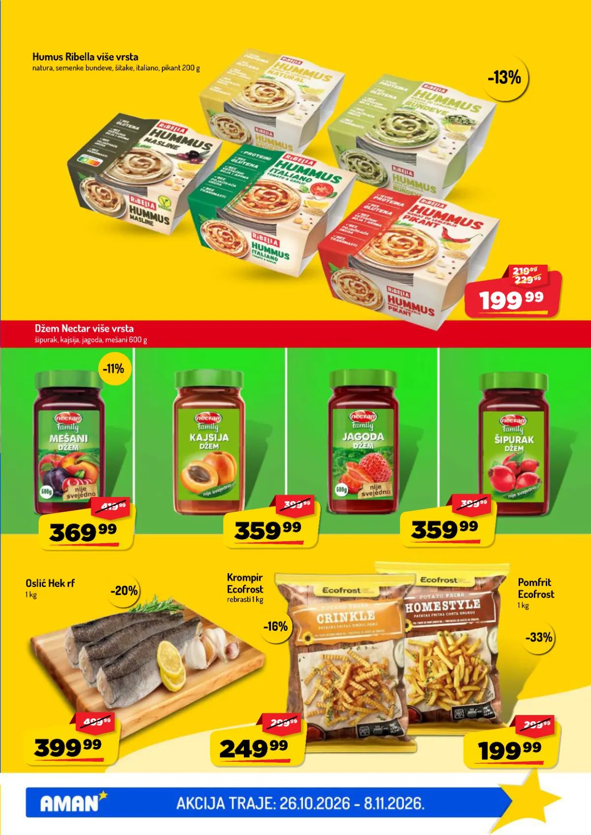 Aman katalog akcija strana 17 – važi od 26.10. do 8.11.2026.