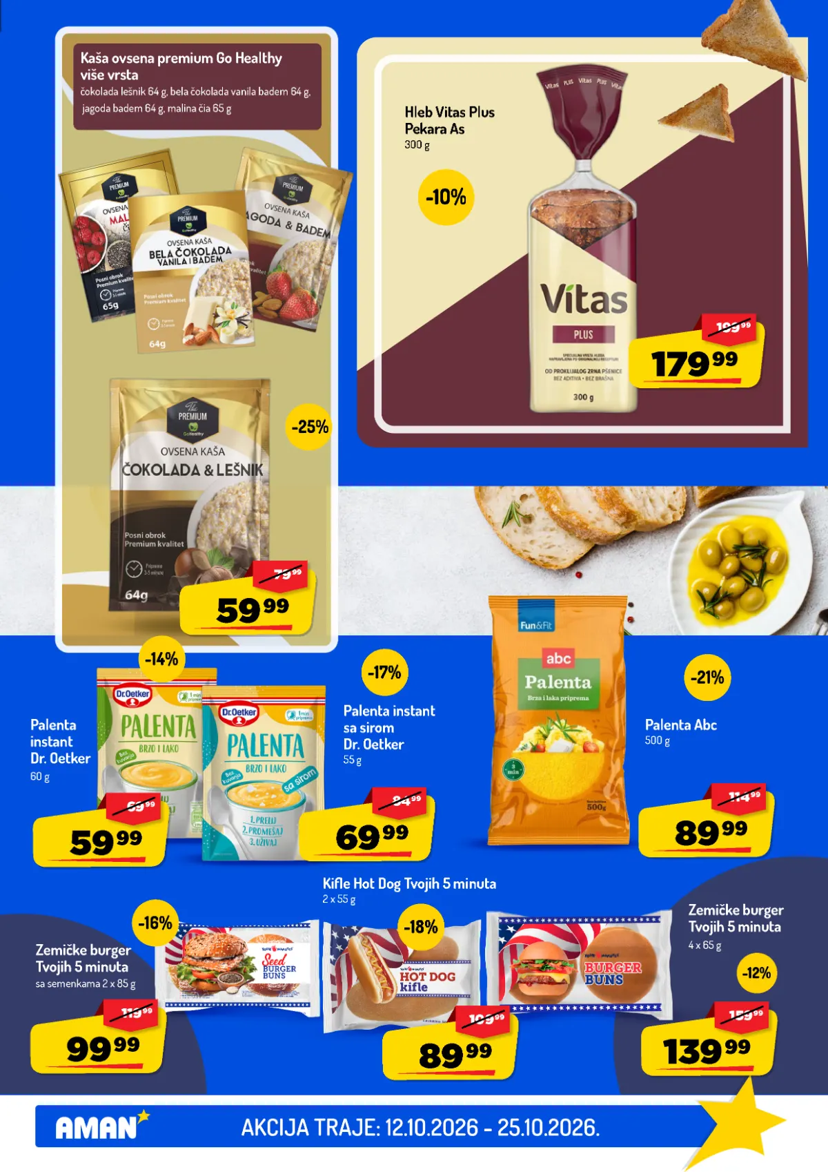 Aman katalog akcija strana 19 – važi od 12.10. do 25.10.2026.