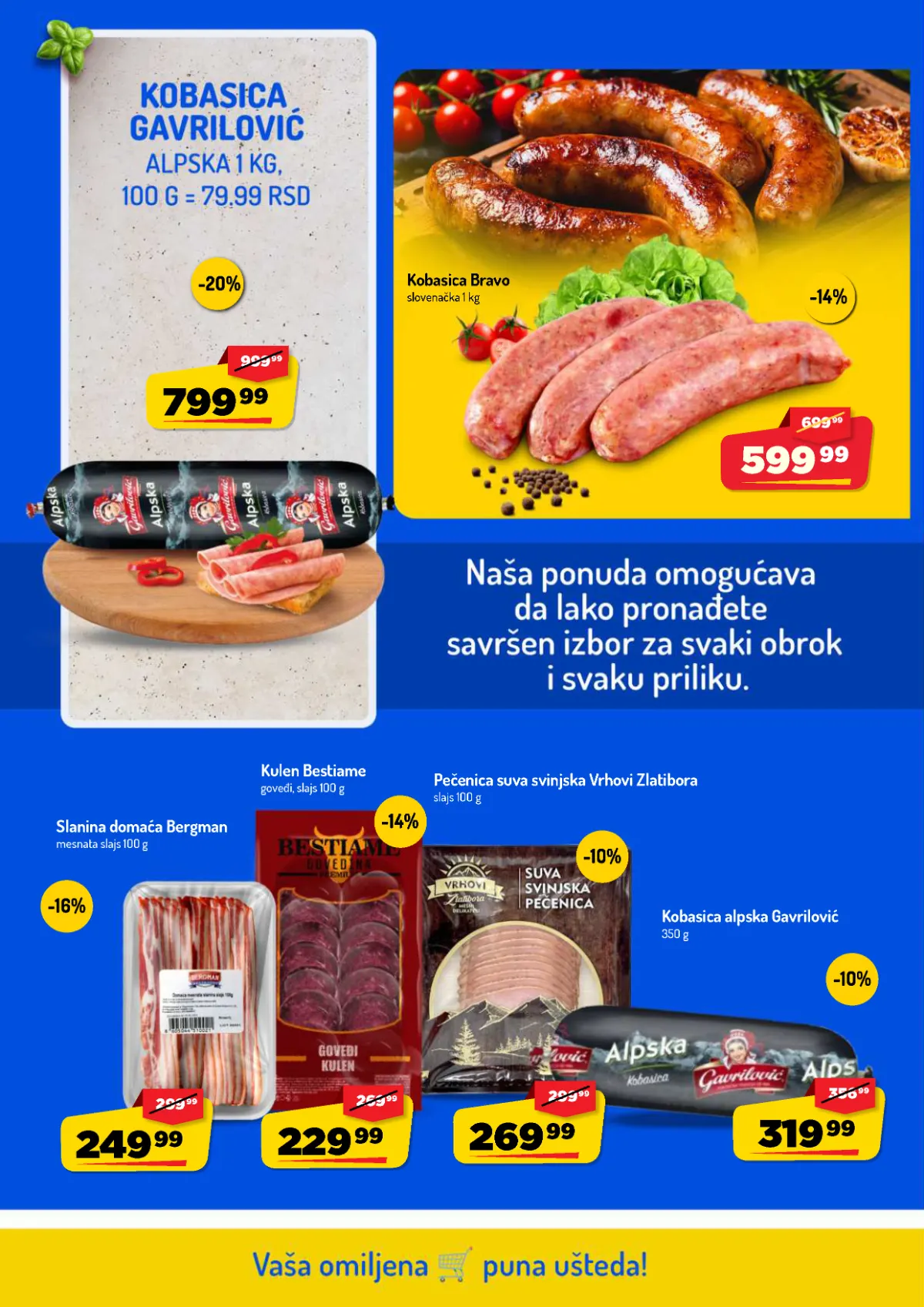 Aman katalog akcija strana 2 – važi od 26.10. do 8.11.2026.