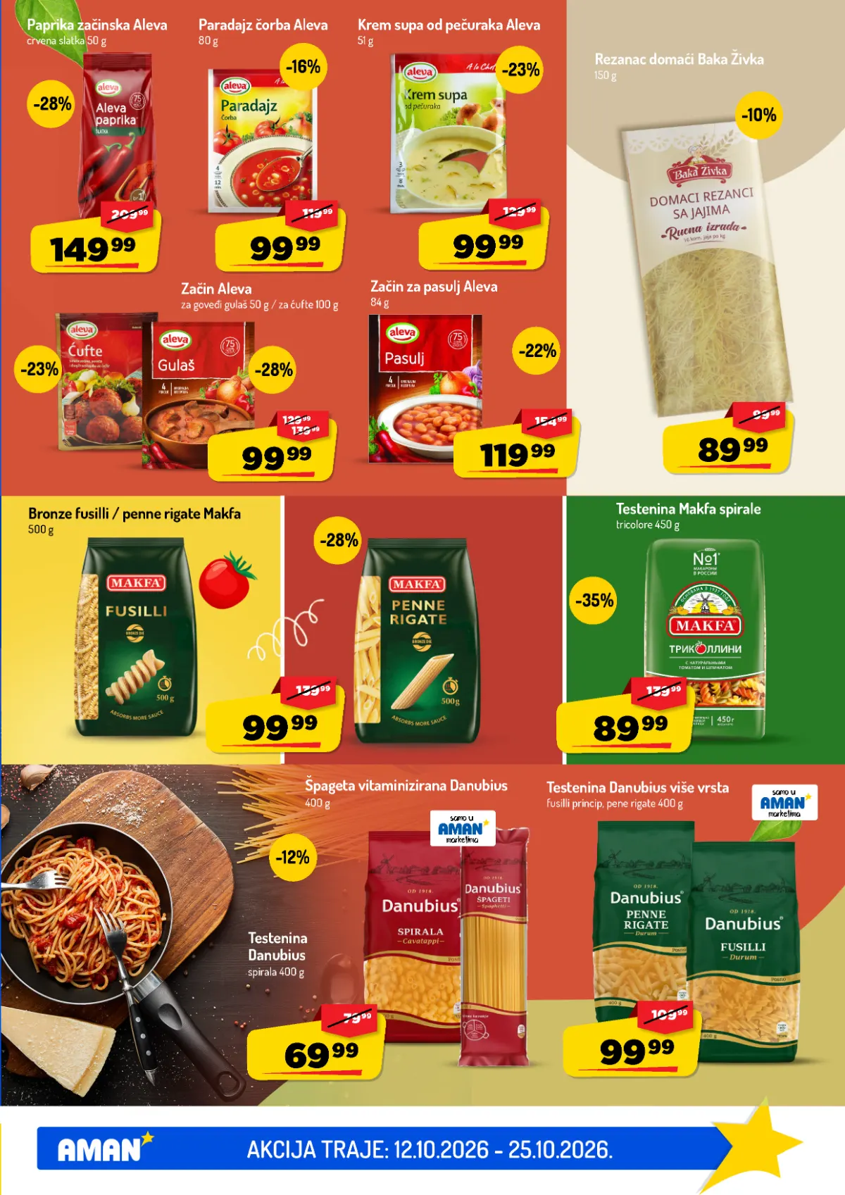Aman katalog akcija strana 21 – važi od 12.10. do 25.10.2026.