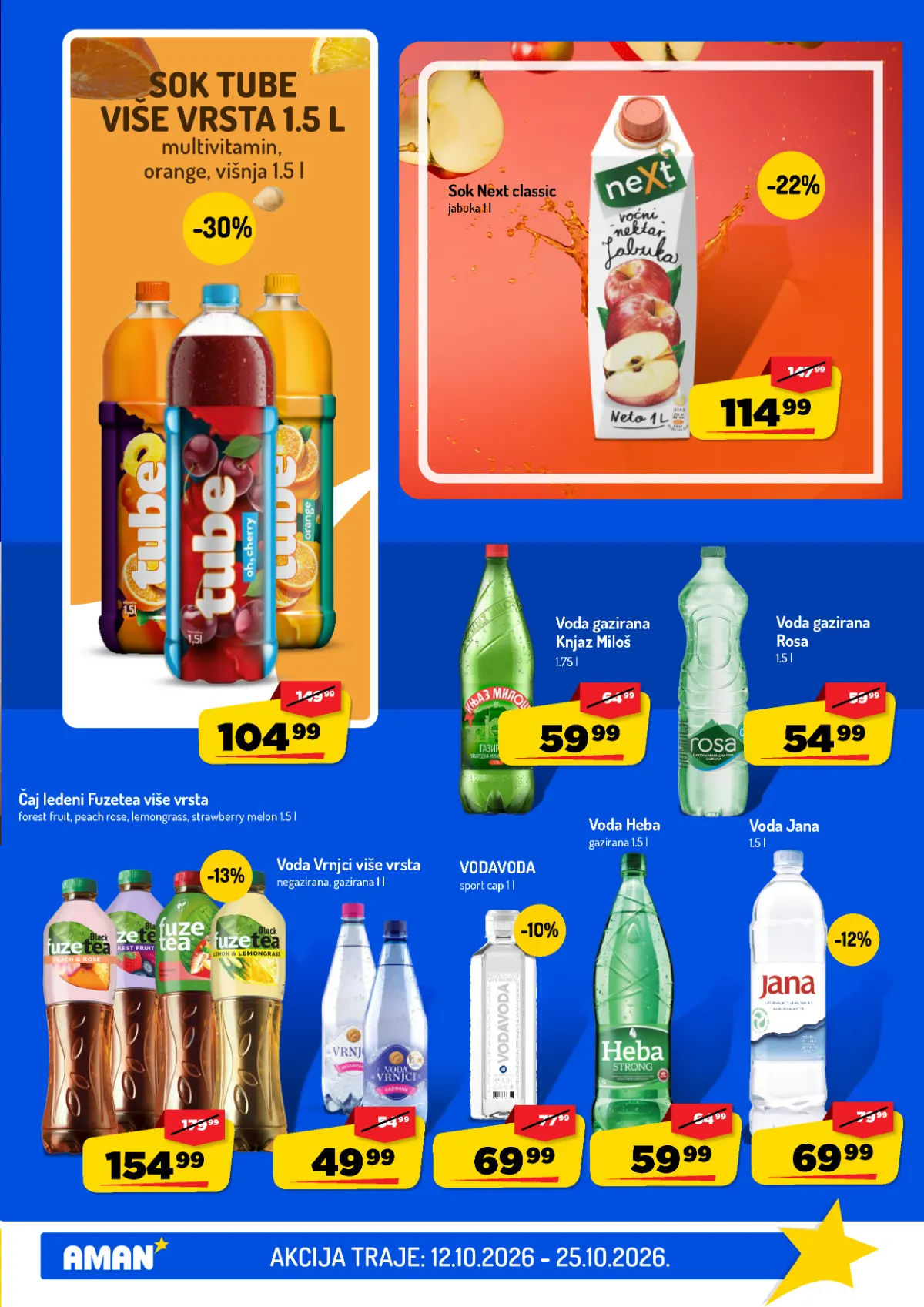 Aman katalog akcija strana 25 – važi od 12.10. do 25.10.2026.