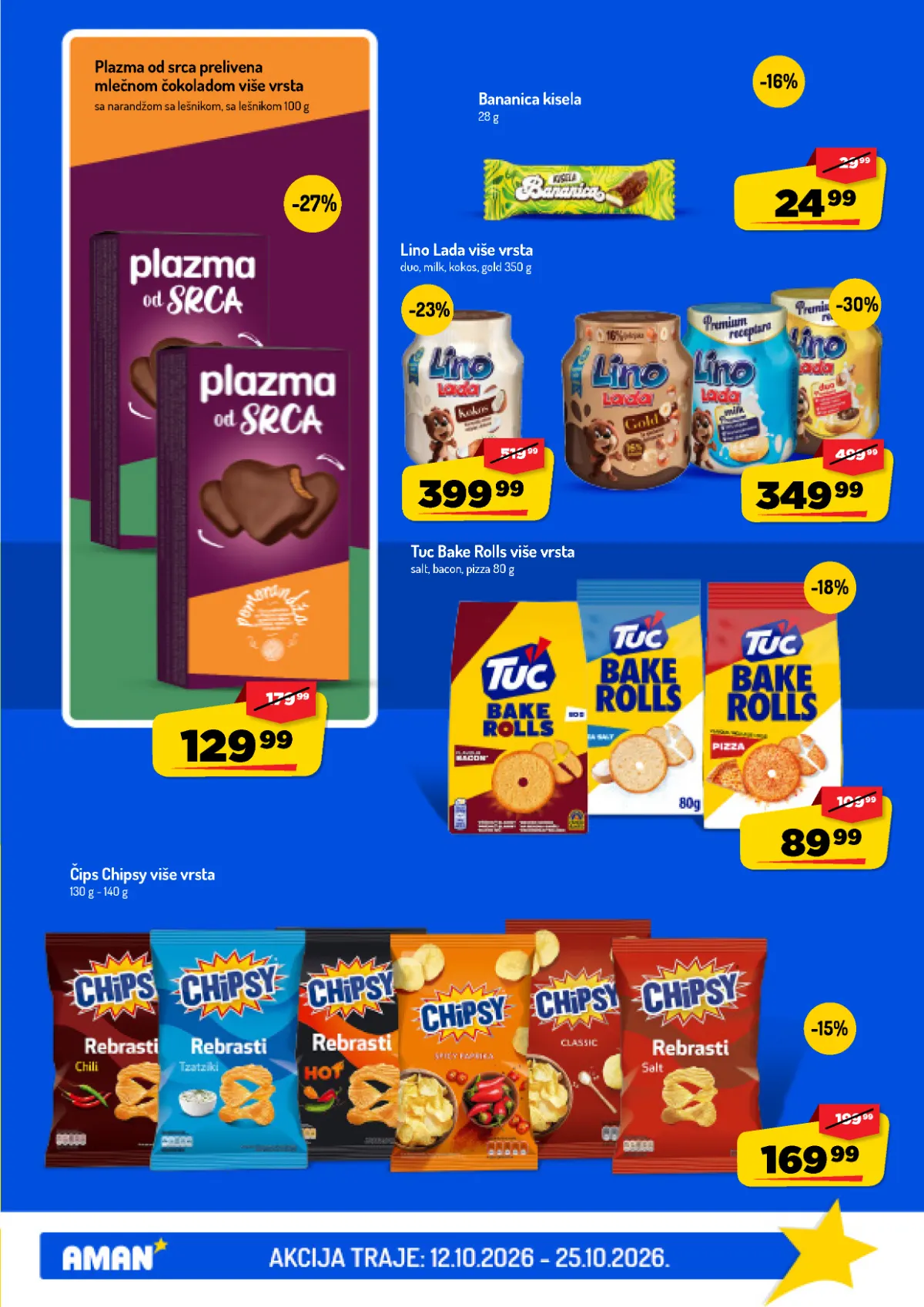 Aman katalog akcija strana 29 – važi od 12.10. do 25.10.2026.