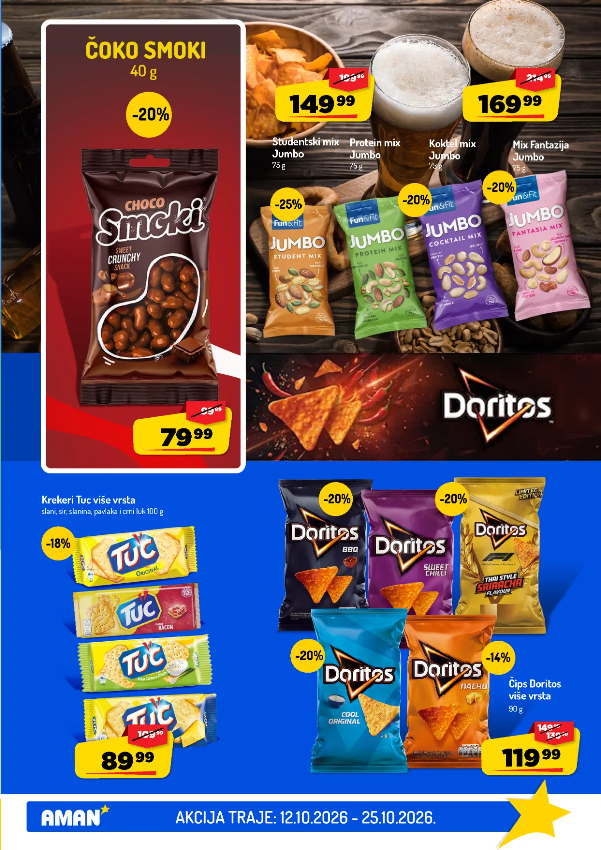 Aman katalog akcija strana 33 – važi od 12.10. do 25.10.2026.