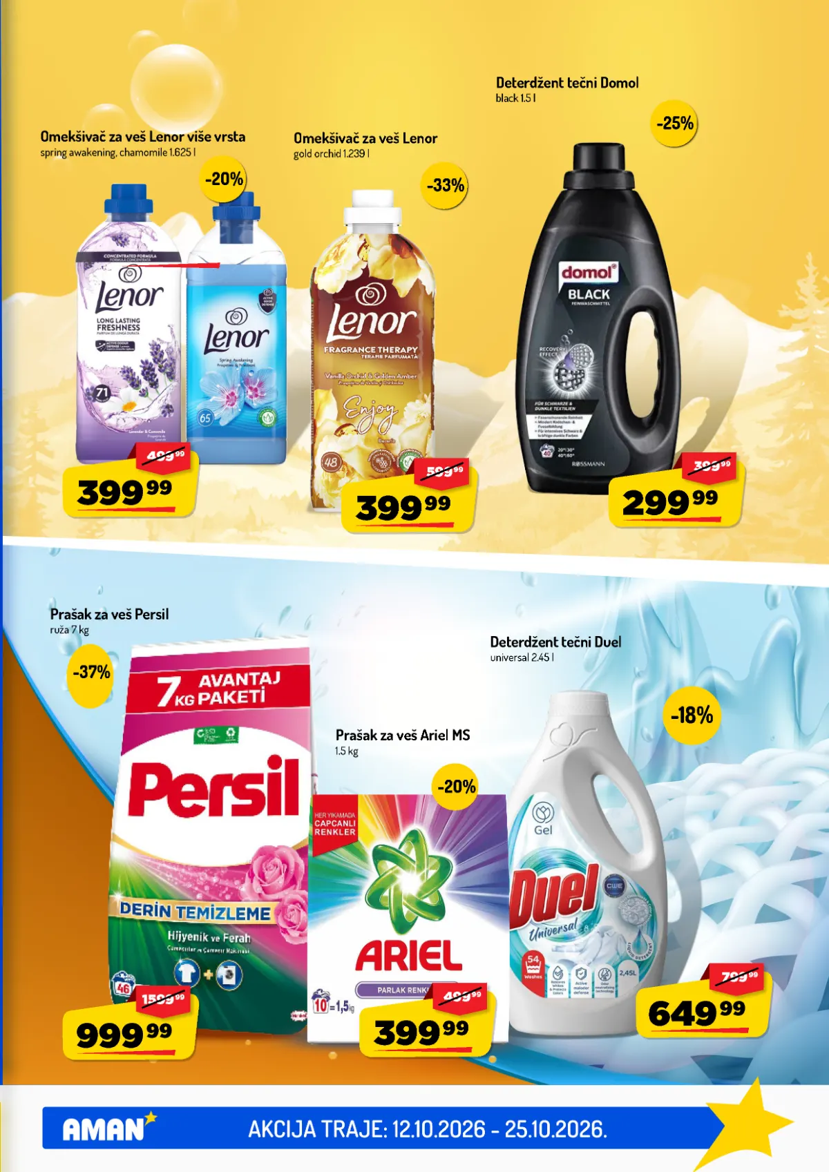 Aman katalog akcija strana 37 – važi od 12.10. do 25.10.2026.