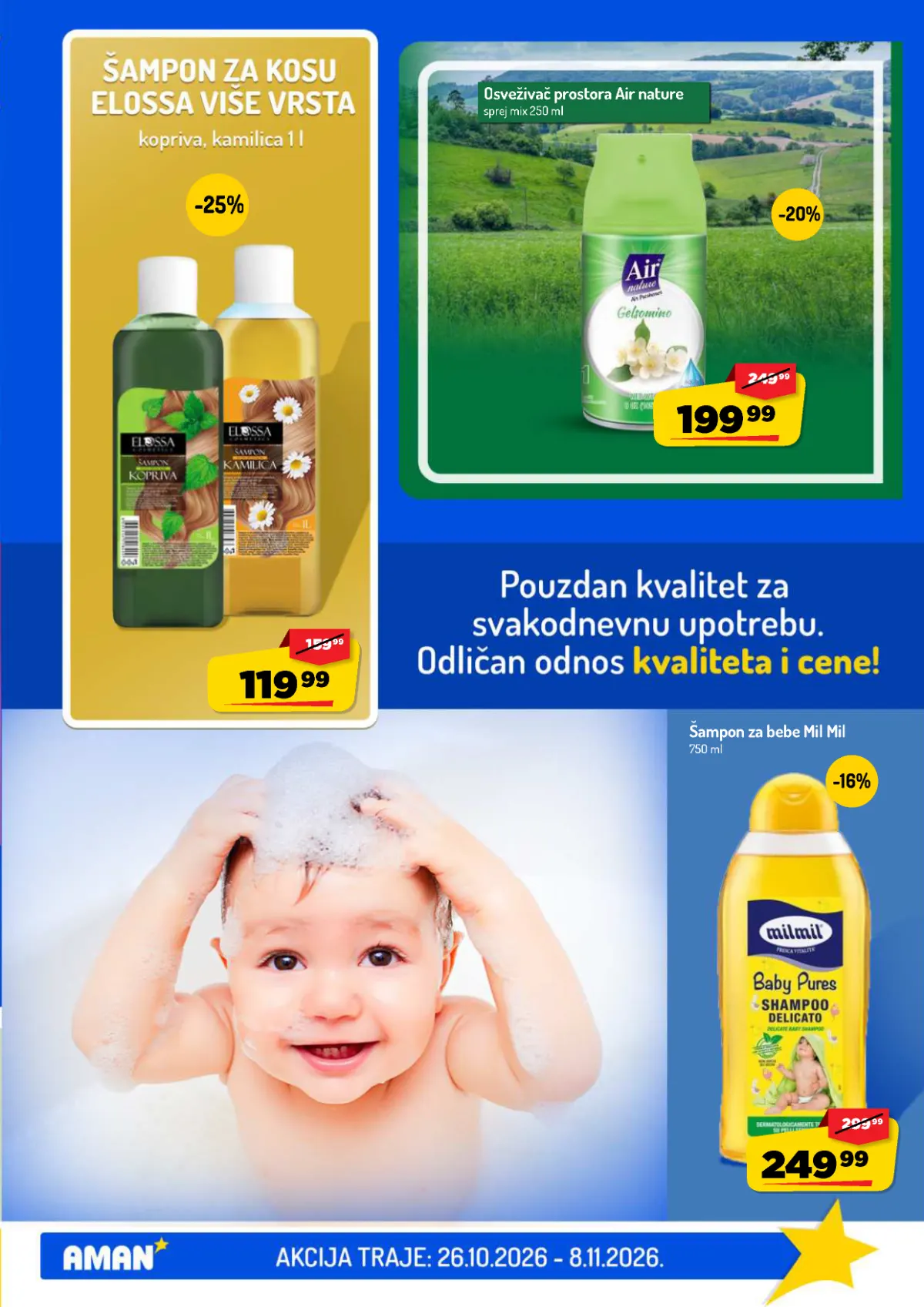 Aman katalog akcija strana 37 – važi od 26.10. do 8.11.2026.