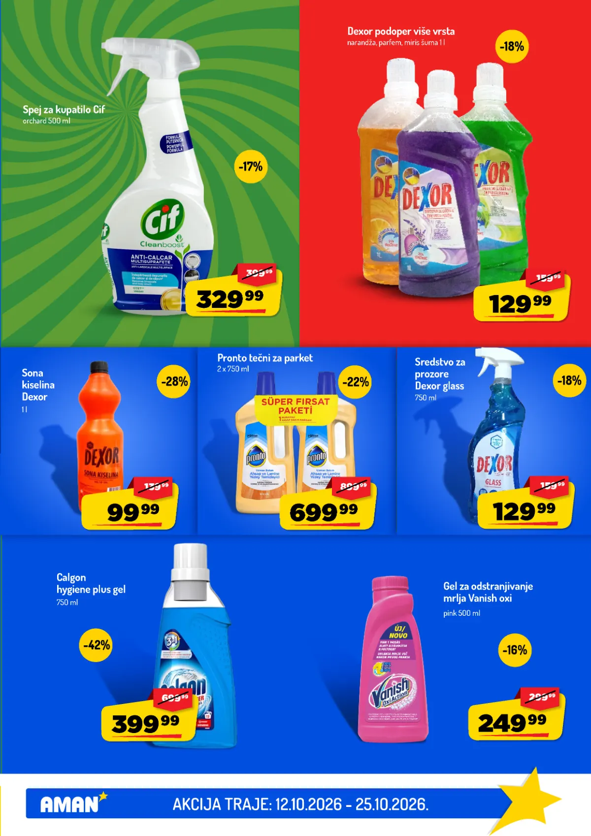 Aman katalog akcija strana 41 – važi od 12.10. do 25.10.2026.