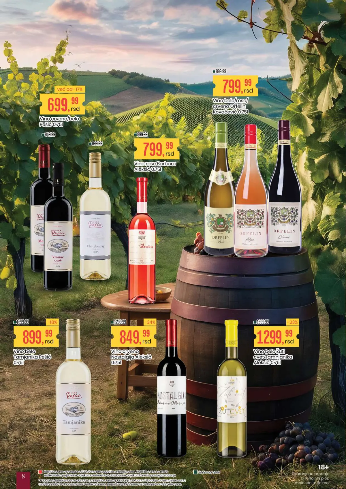 Aroma katalog akcija strana 8 – važi od 23.10. do 5.11.2026.