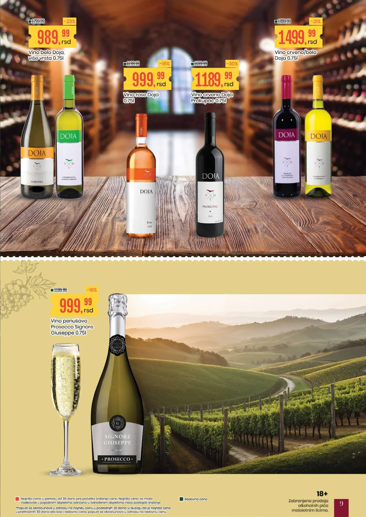 Aroma katalog akcija strana 9 – važi od 23.10. do 5.11.2026.