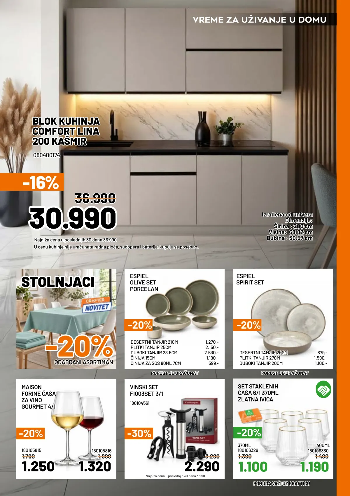 Crafter katalog akcija strana 10 – važi od 30.9. do 25.10.2026.