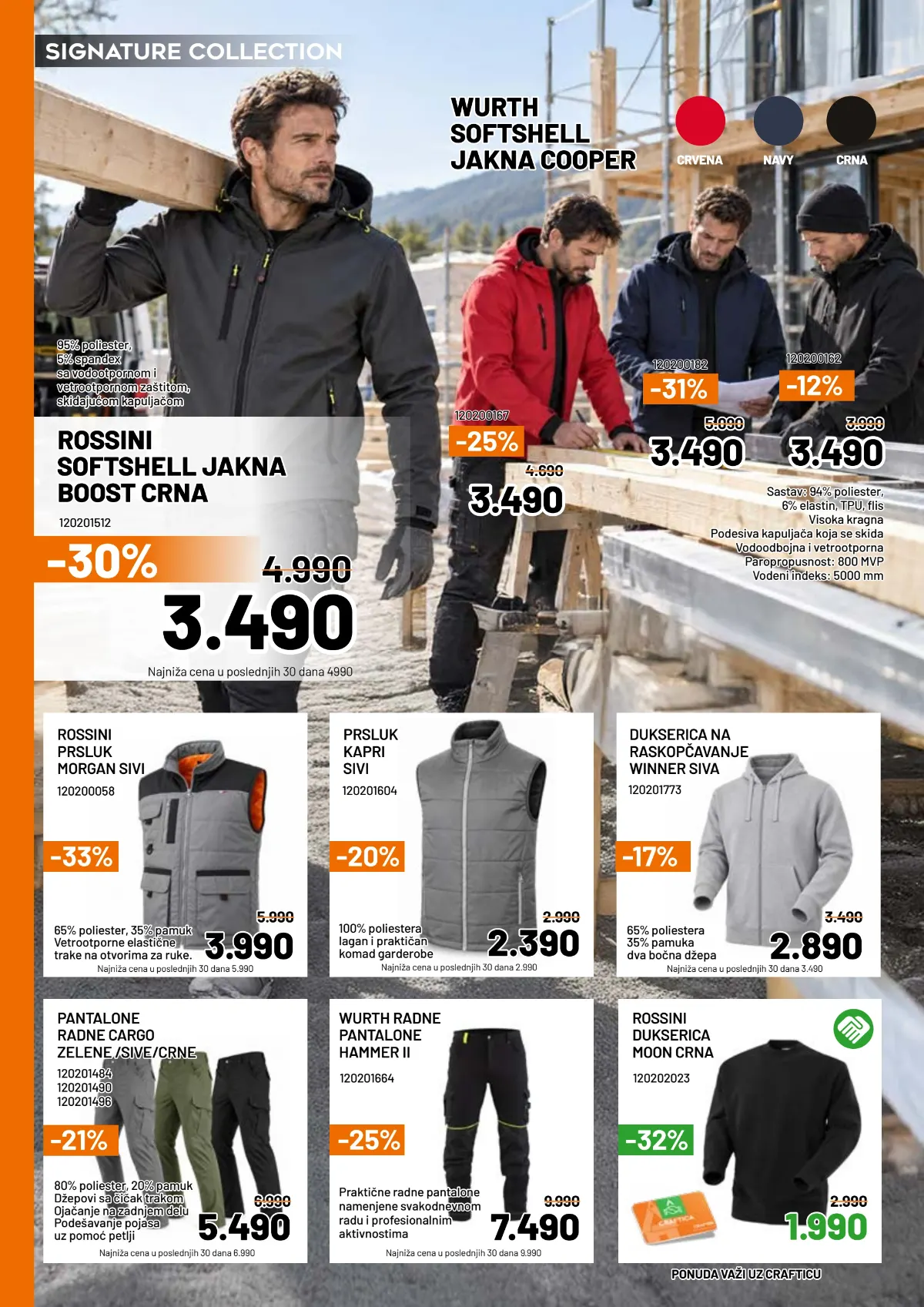 Crafter katalog akcija strana 5 – važi od 30.9. do 25.10.2026.