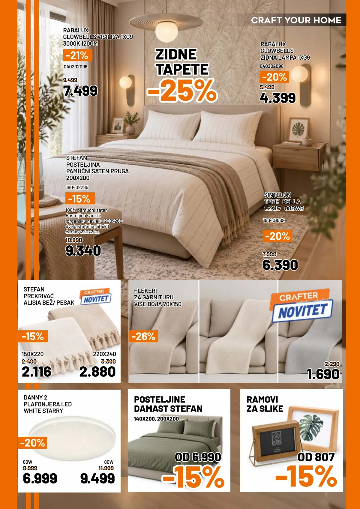Crafter katalog akcija strana 8 – važi od 30.9. do 25.10.2026.