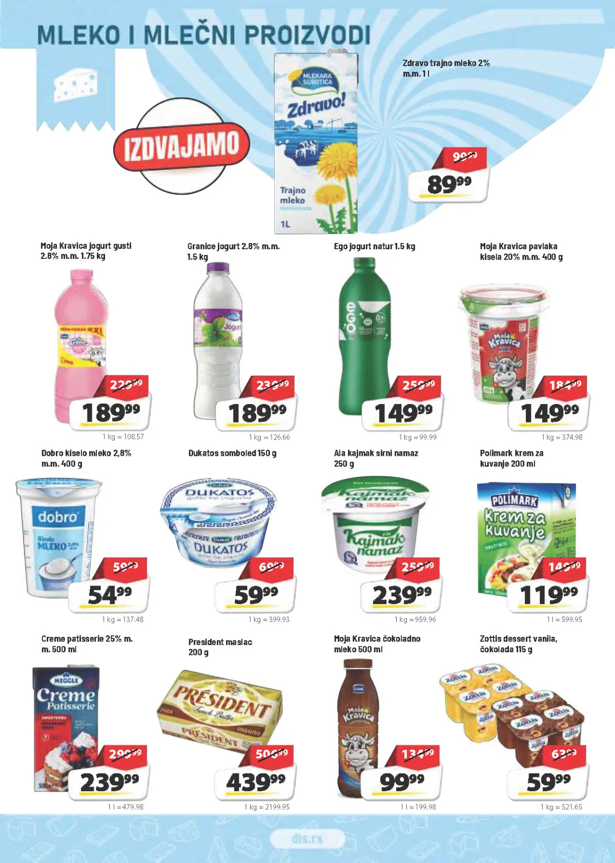 DIS katalog akcija strana 4 – važi od 1.10. do 14.10.2026.