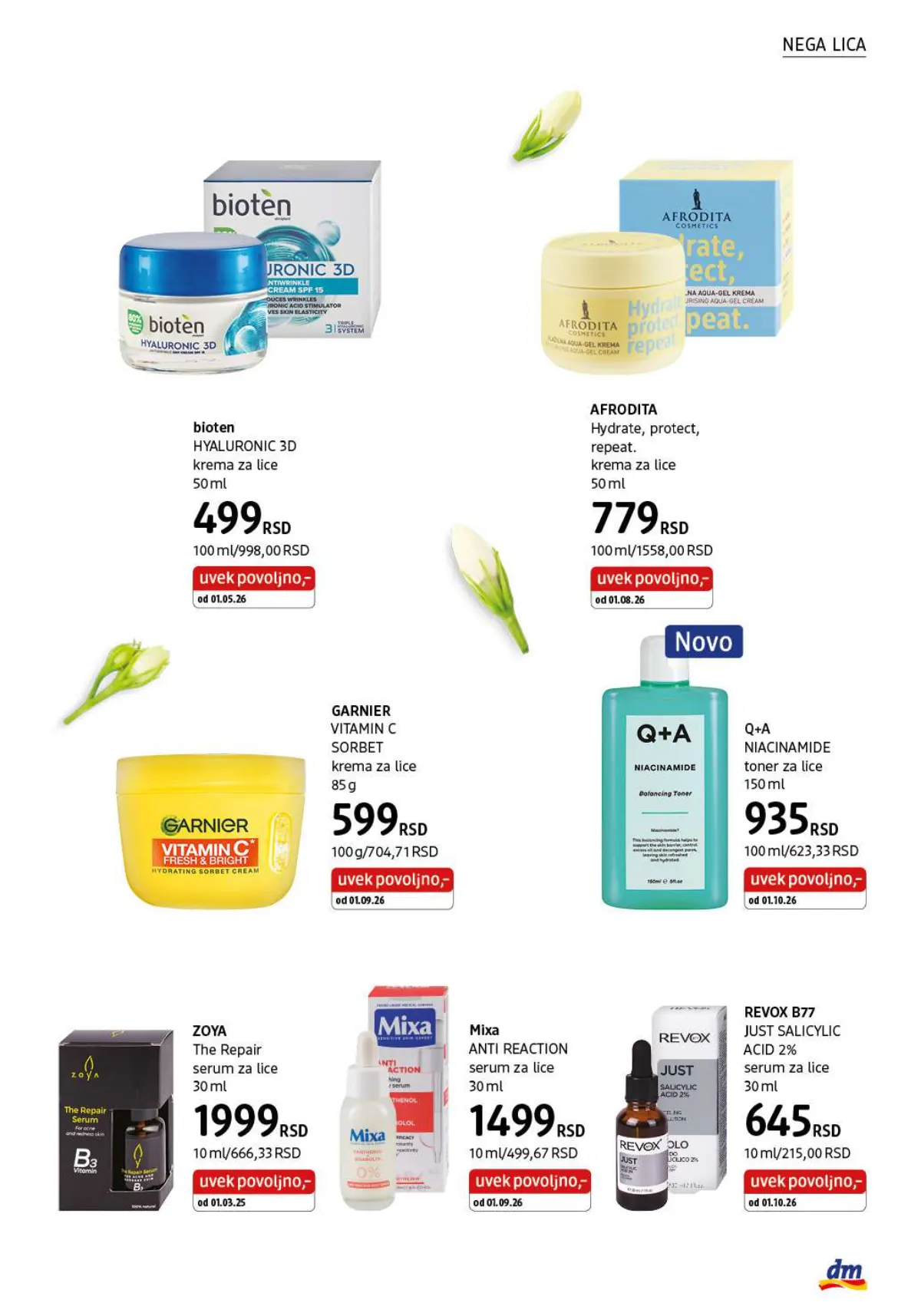 DM katalog akcija strana 11 – važi od 1.10. do 31.10.2026.
