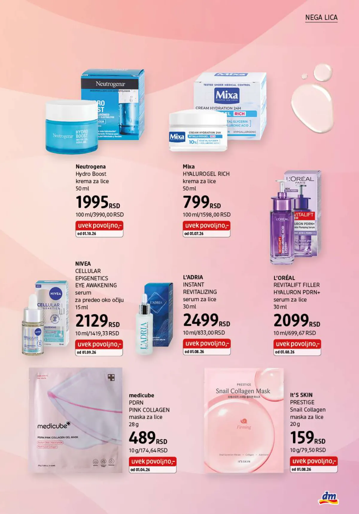 DM katalog akcija strana 13 – važi od 1.10. do 31.10.2026.