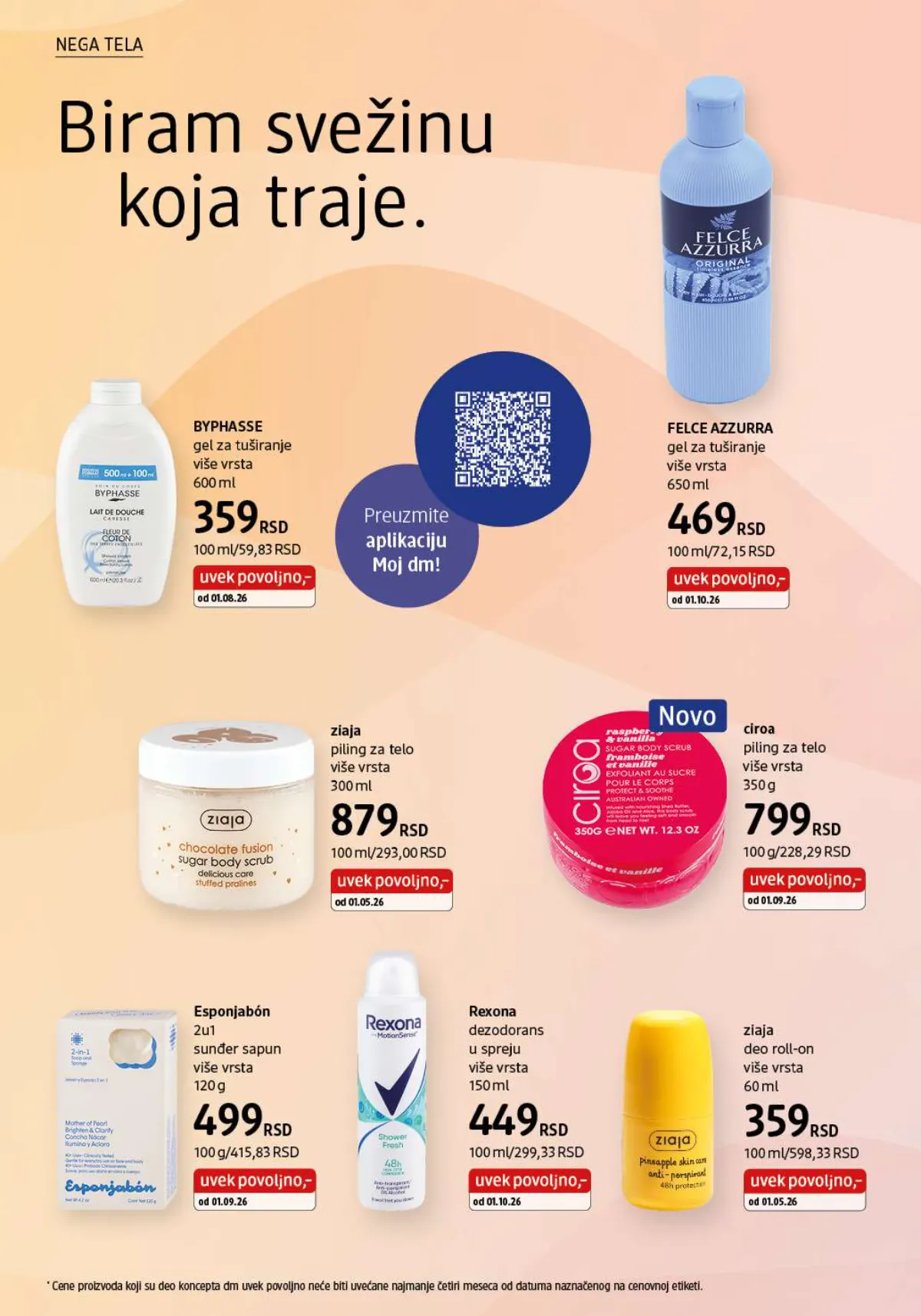 DM katalog akcija strana 24 – važi od 1.10. do 31.10.2026.