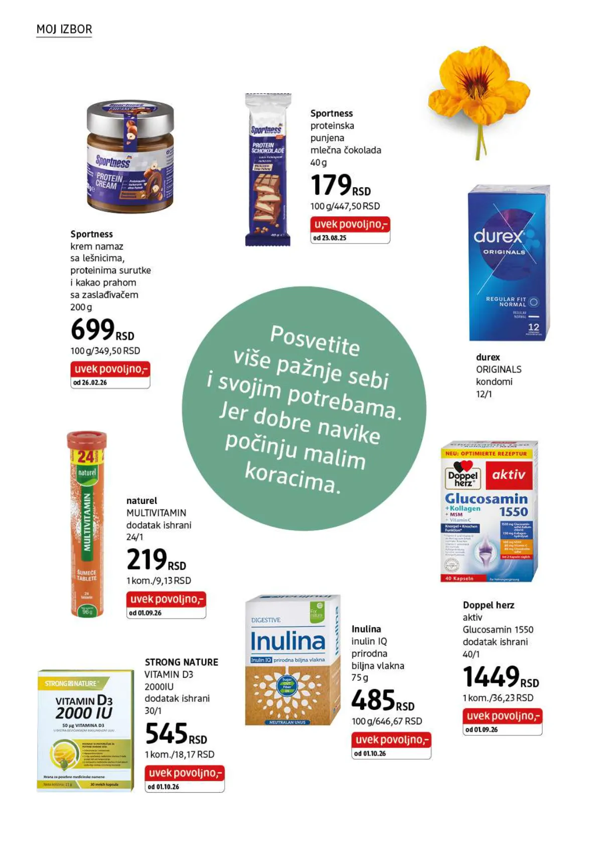 DM katalog akcija strana 34 – važi od 1.10. do 31.10.2026.