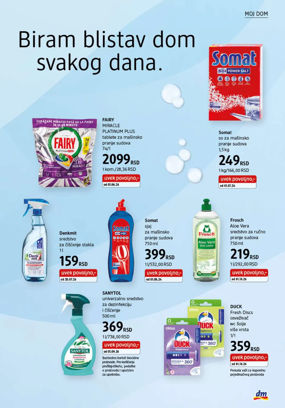 DM katalog akcija strana 37 – važi od 1.10. do 31.10.2026.