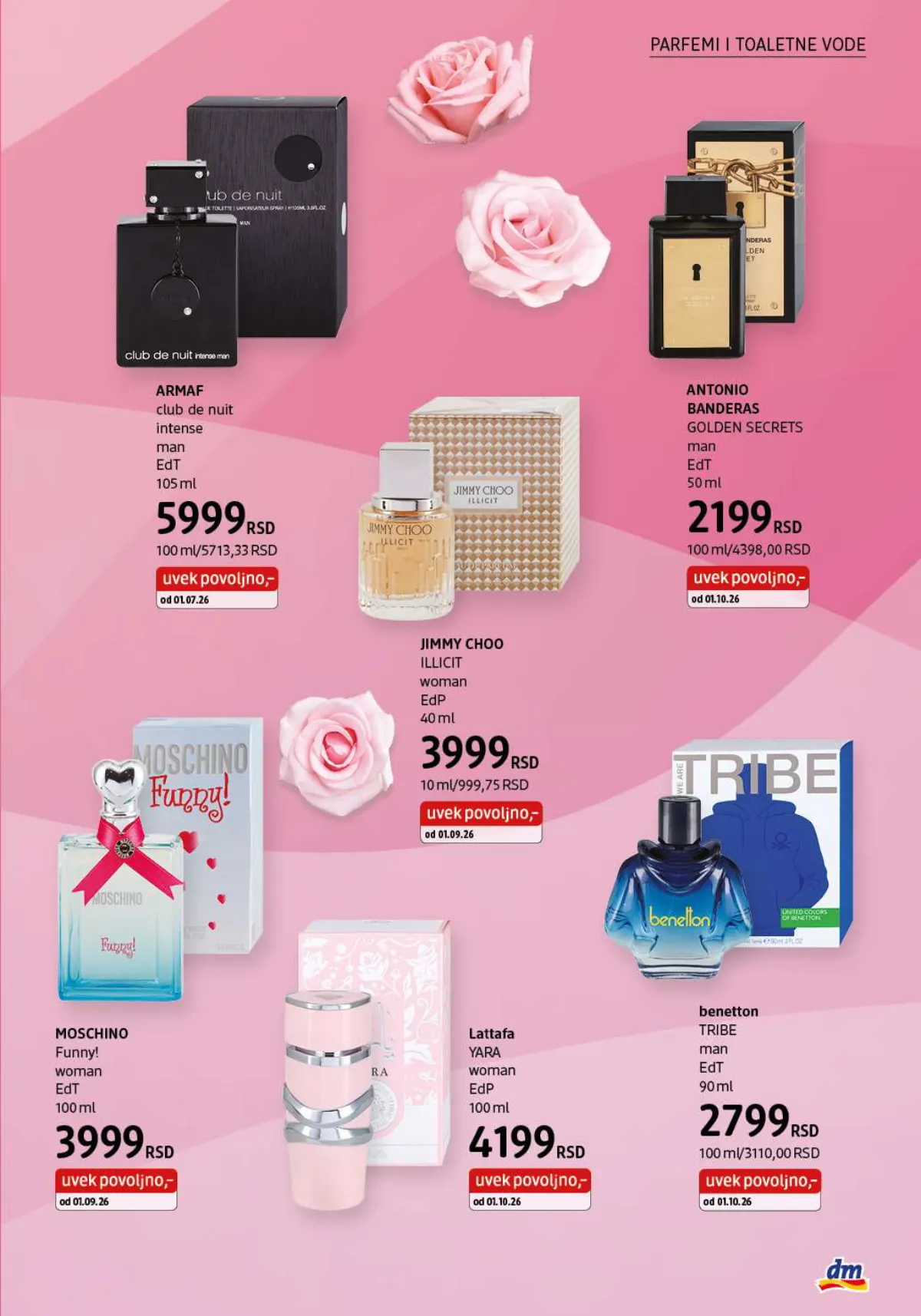 DM katalog akcija strana 9 – važi od 1.10. do 31.10.2026.