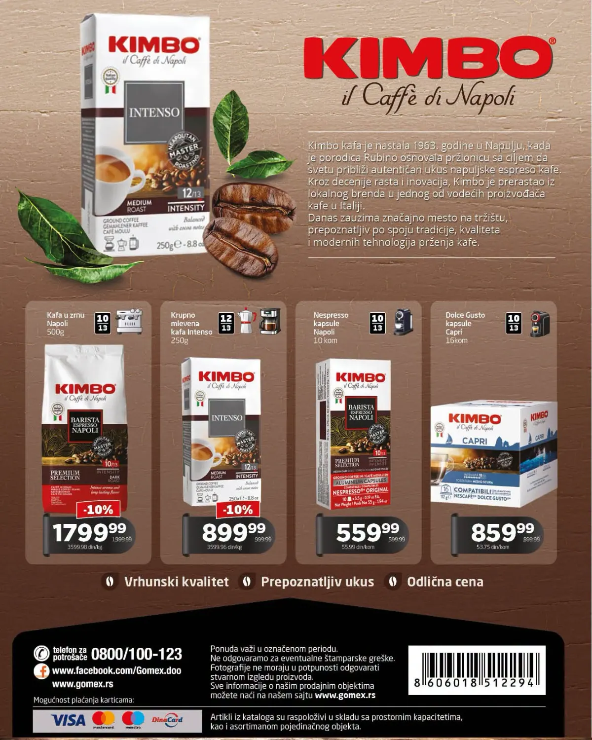 Gomex katalog akcija strana 8 – važi od 28.9. do 11.10.2026.