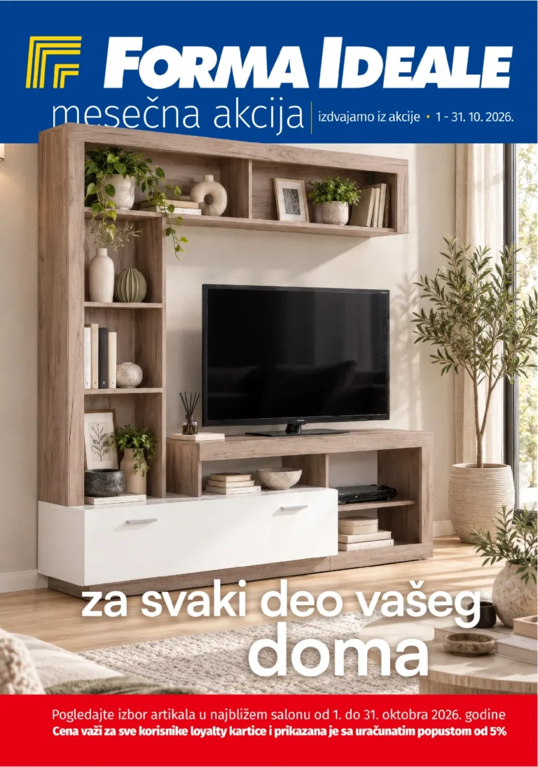 Idea katalog akcija strana 1 – važi od 24.9. do 14.10.2026.