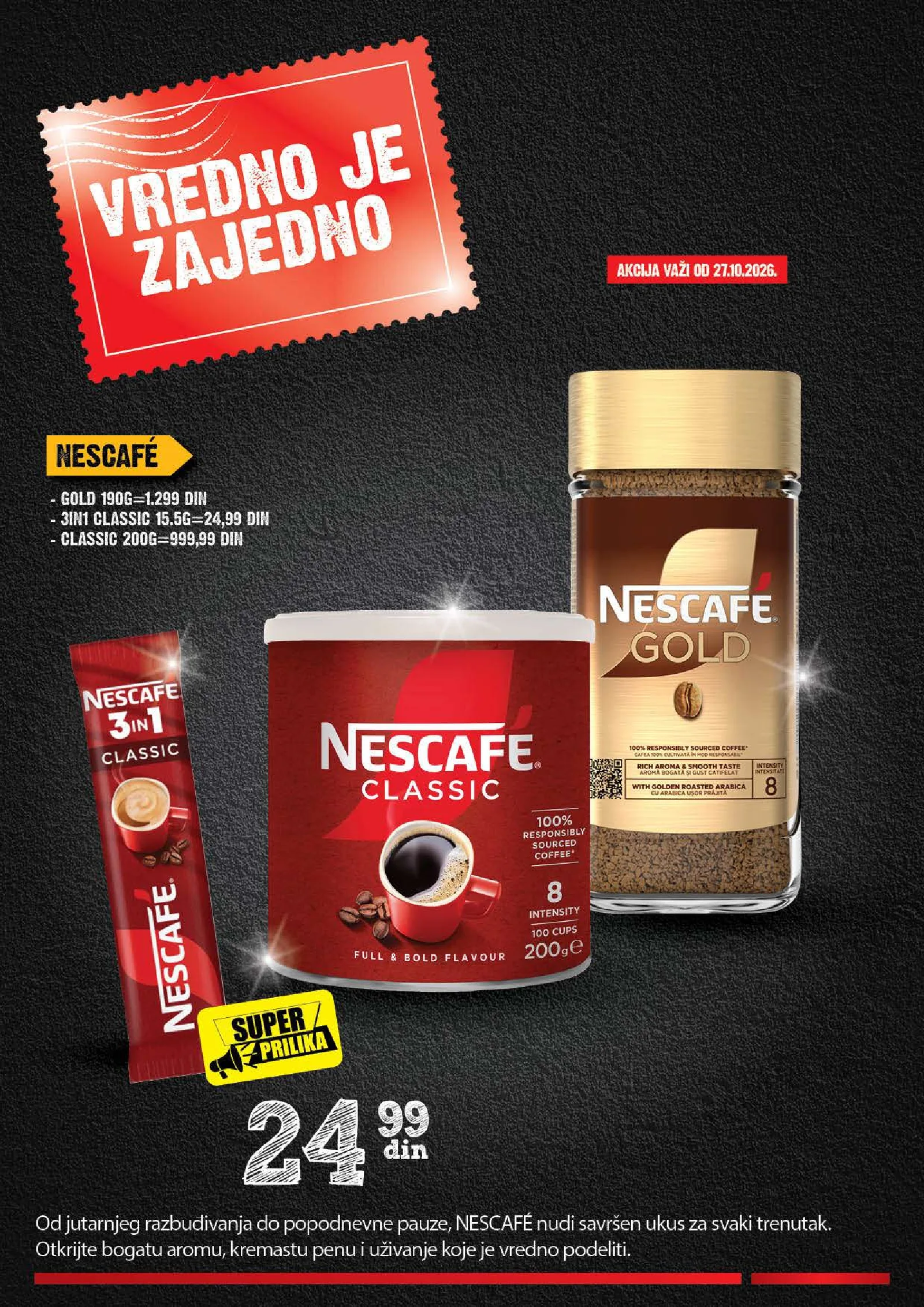 Idea katalog akcija strana 12 – važi od 26.10. do 22.11.2026.