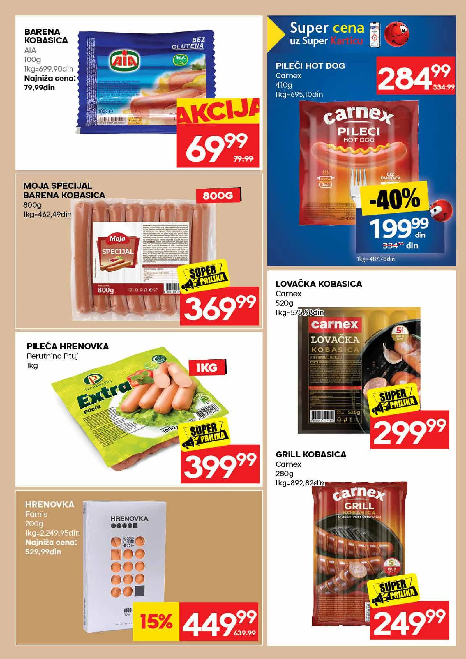 Idea katalog akcija strana 15 – važi od 12.10. do 25.10.2026.