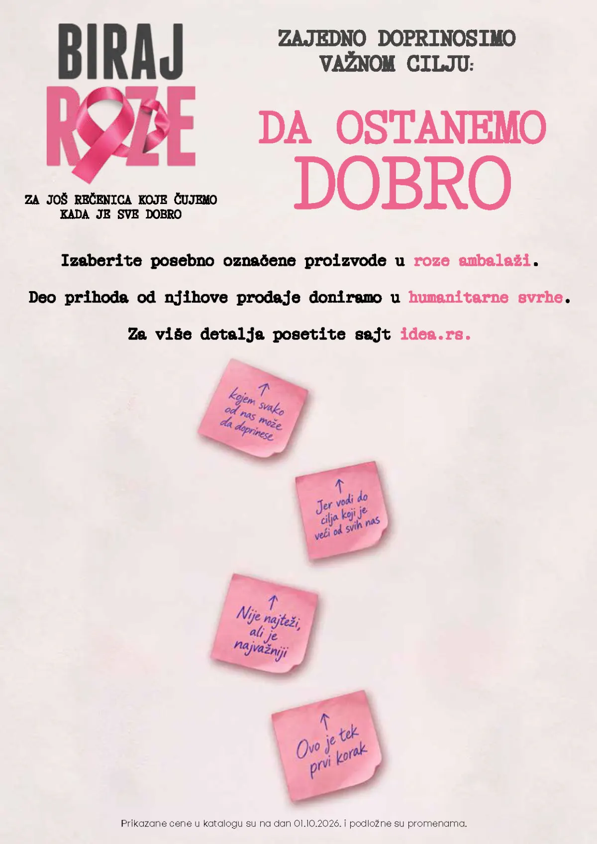 Idea katalog akcija strana 2 – važi od 24.9. do 14.10.2026.