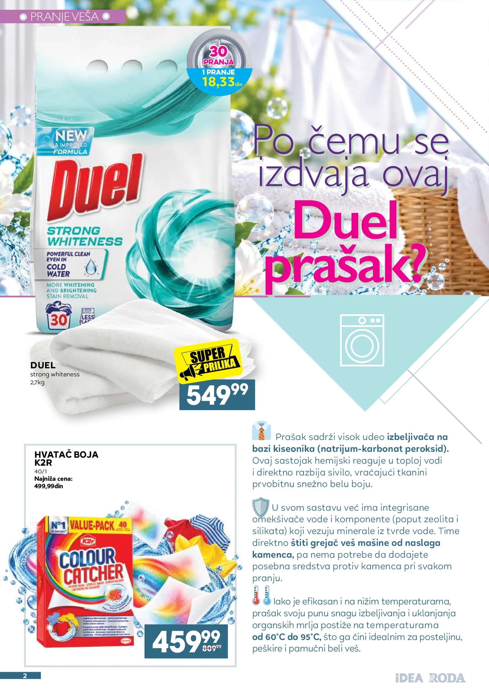Idea katalog akcija strana 2 – važi od 26.10. do 21.11.2026.