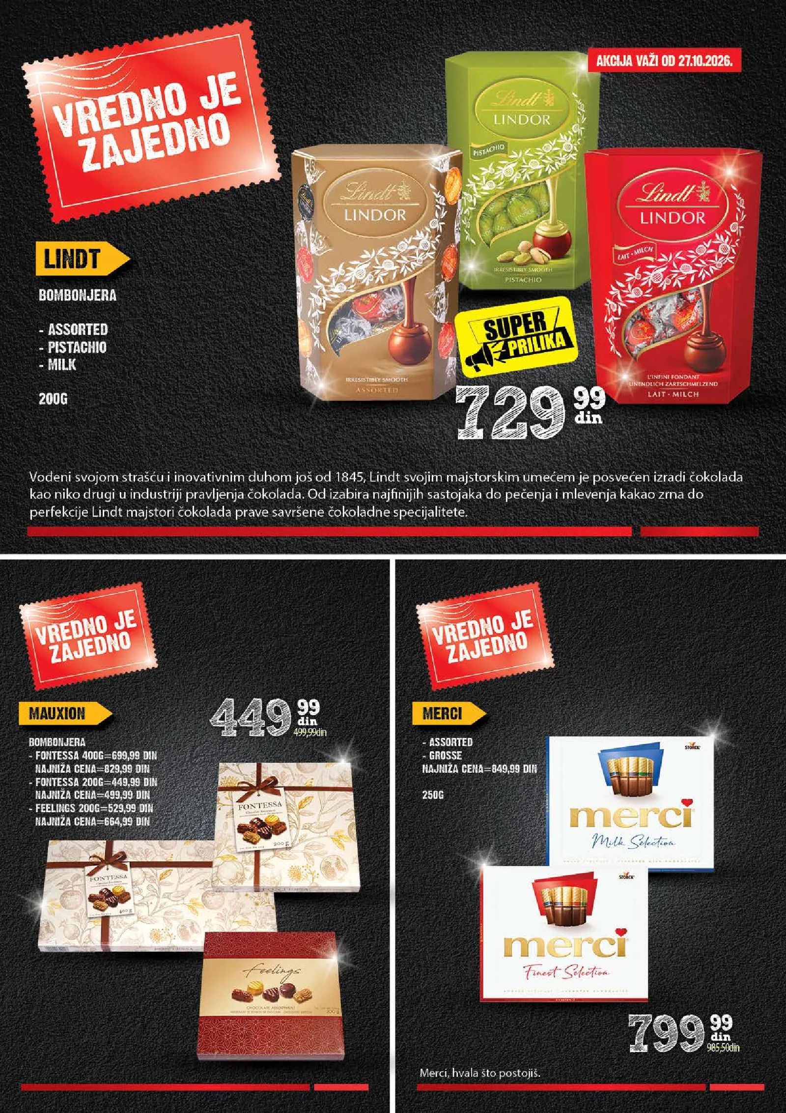 Idea katalog akcija strana 20 – važi od 26.10. do 22.11.2026.