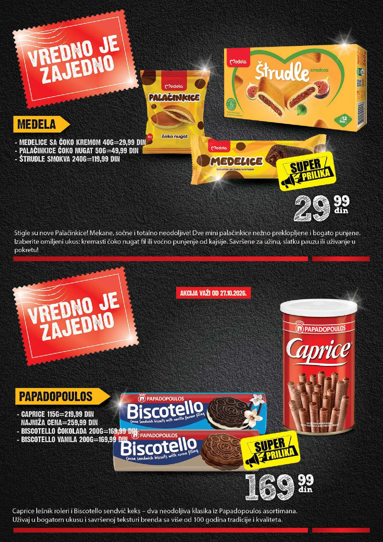 Idea katalog akcija strana 23 – važi od 26.10. do 22.11.2026.