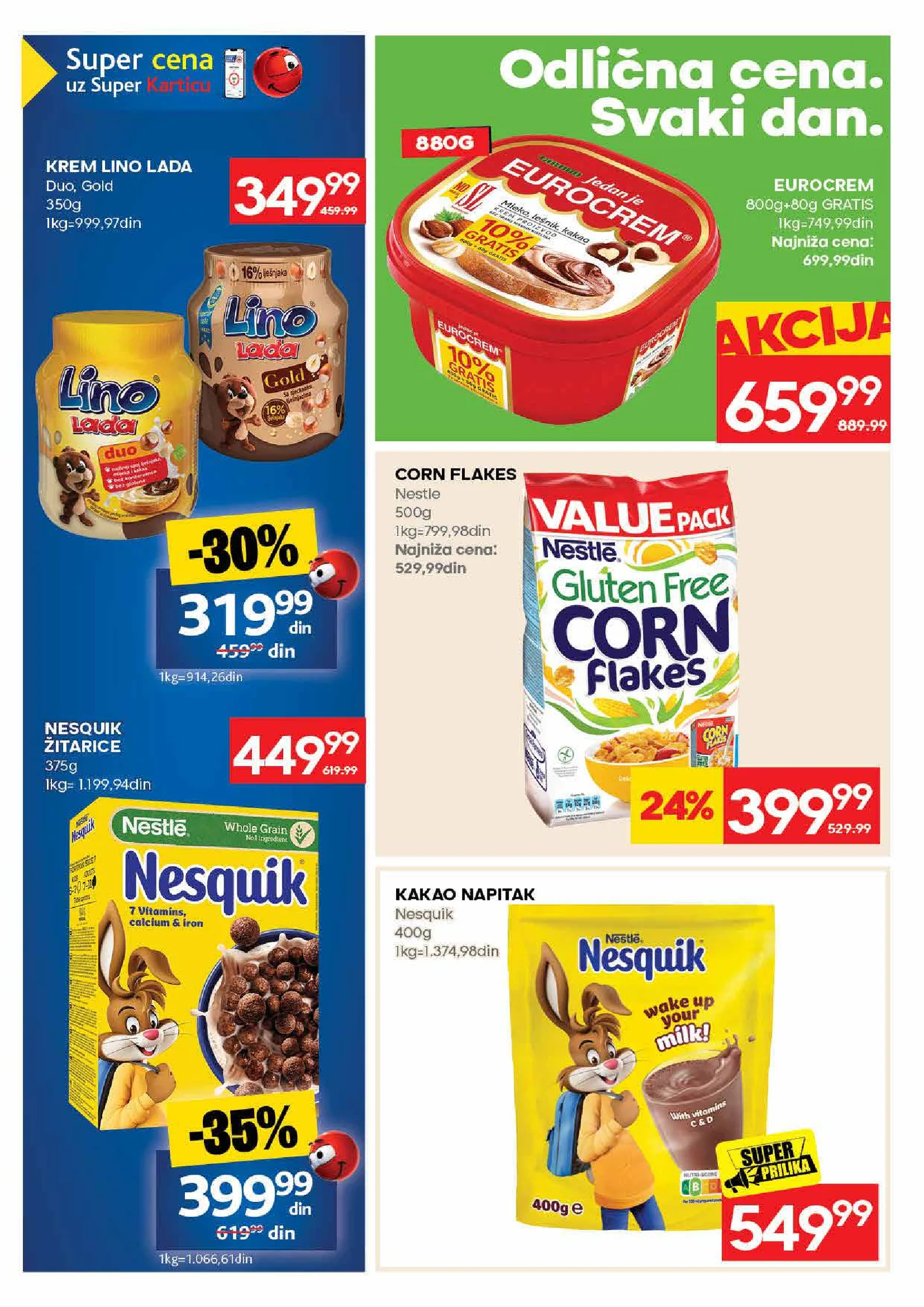 Idea katalog akcija strana 28 – važi od 12.10. do 25.10.2026.
