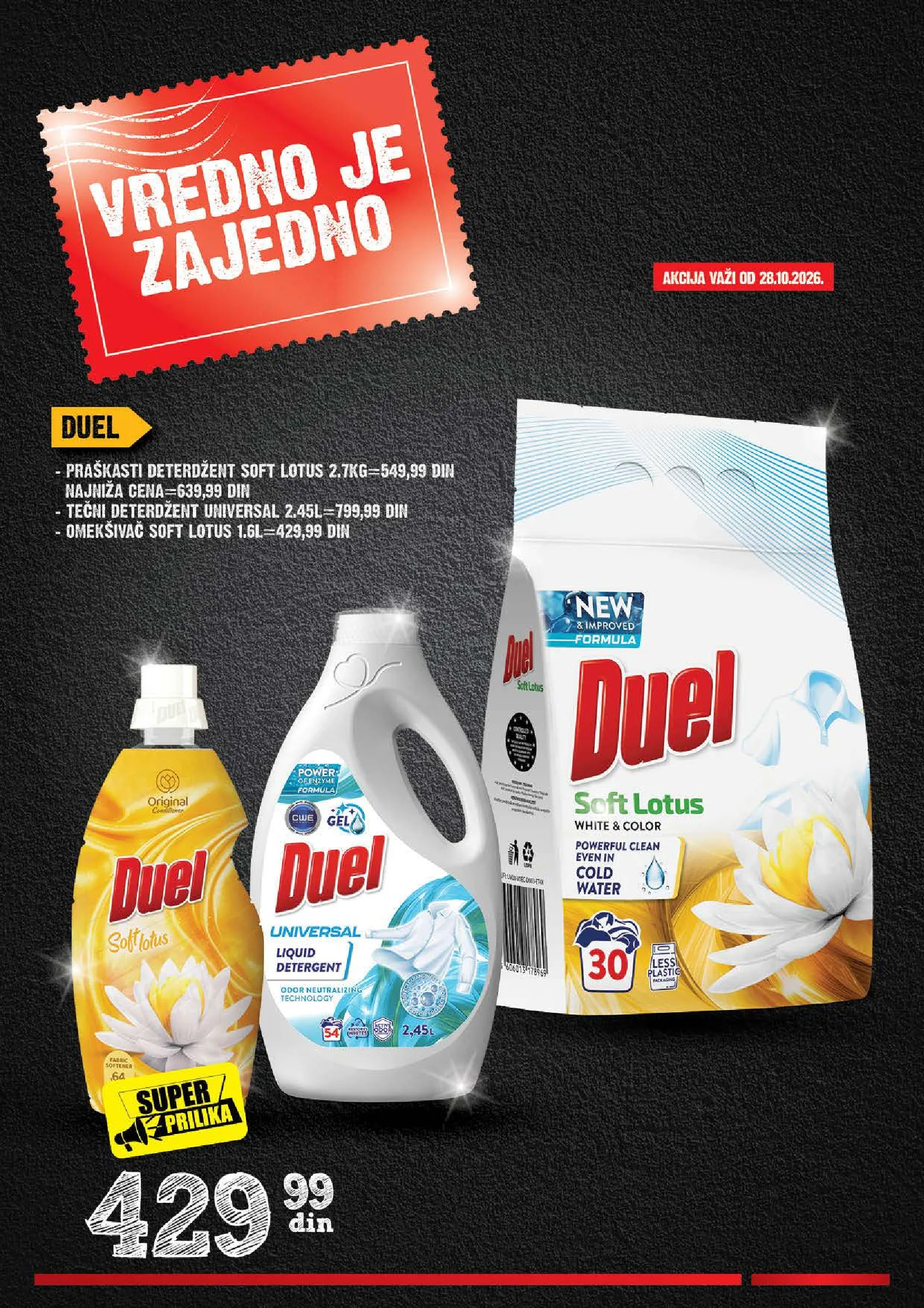 Idea katalog akcija strana 39 – važi od 26.10. do 22.11.2026.