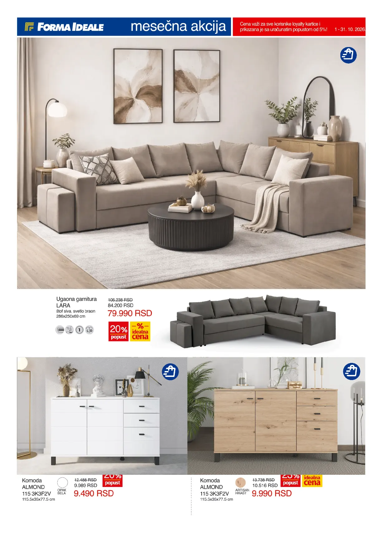 Idea katalog akcija strana 4 – važi od 24.9. do 14.10.2026.