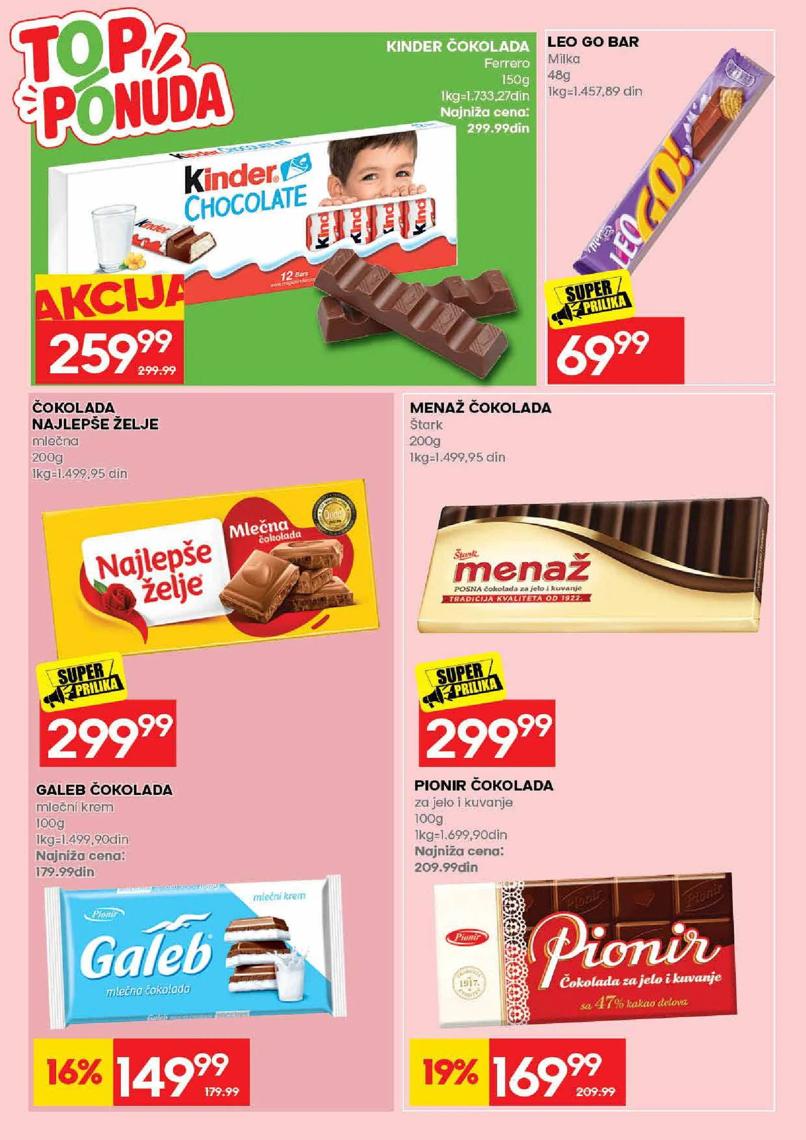 Idea katalog akcija strana 40 – važi od 26.10. do 8.11.2026.
