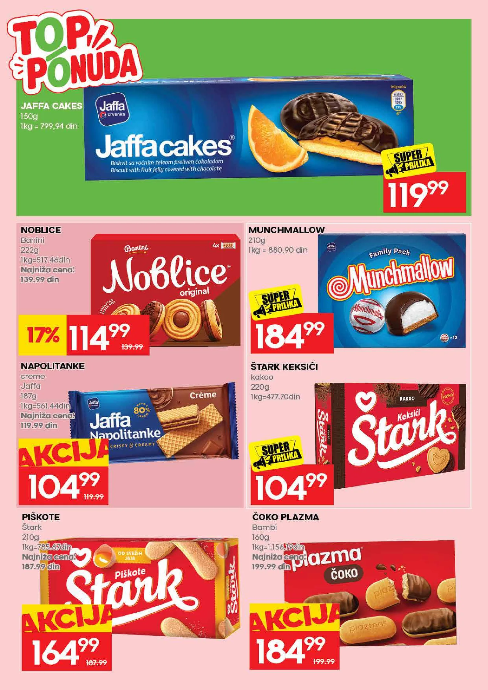 Idea katalog akcija strana 42 – važi od 26.10. do 8.11.2026.