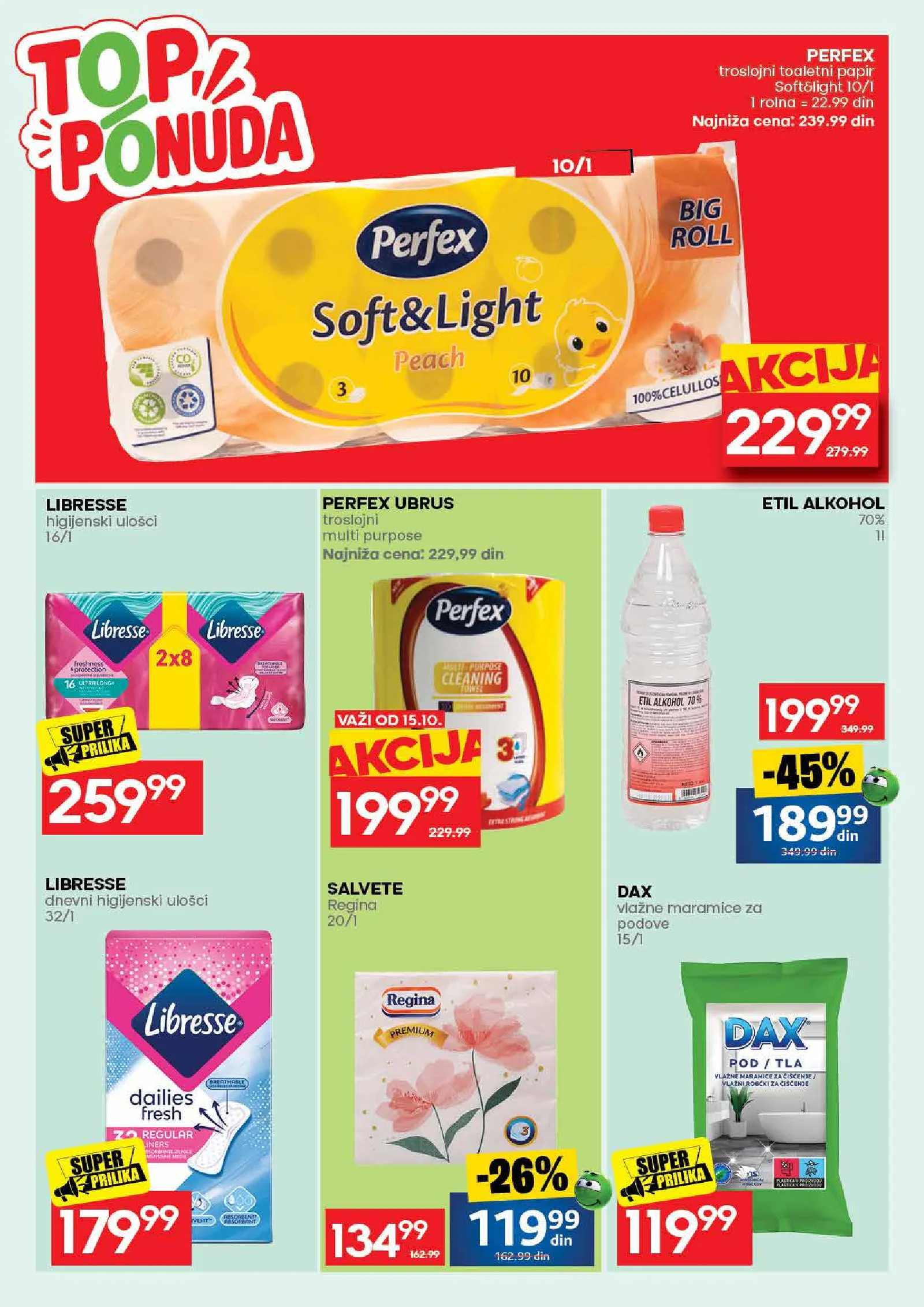 Idea katalog akcija strana 54 – važi od 12.10. do 25.10.2026.