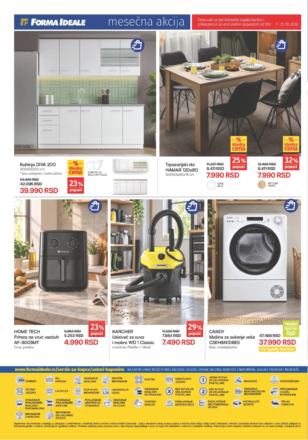 Idea katalog akcija strana 8 – važi od 24.9. do 14.10.2026.