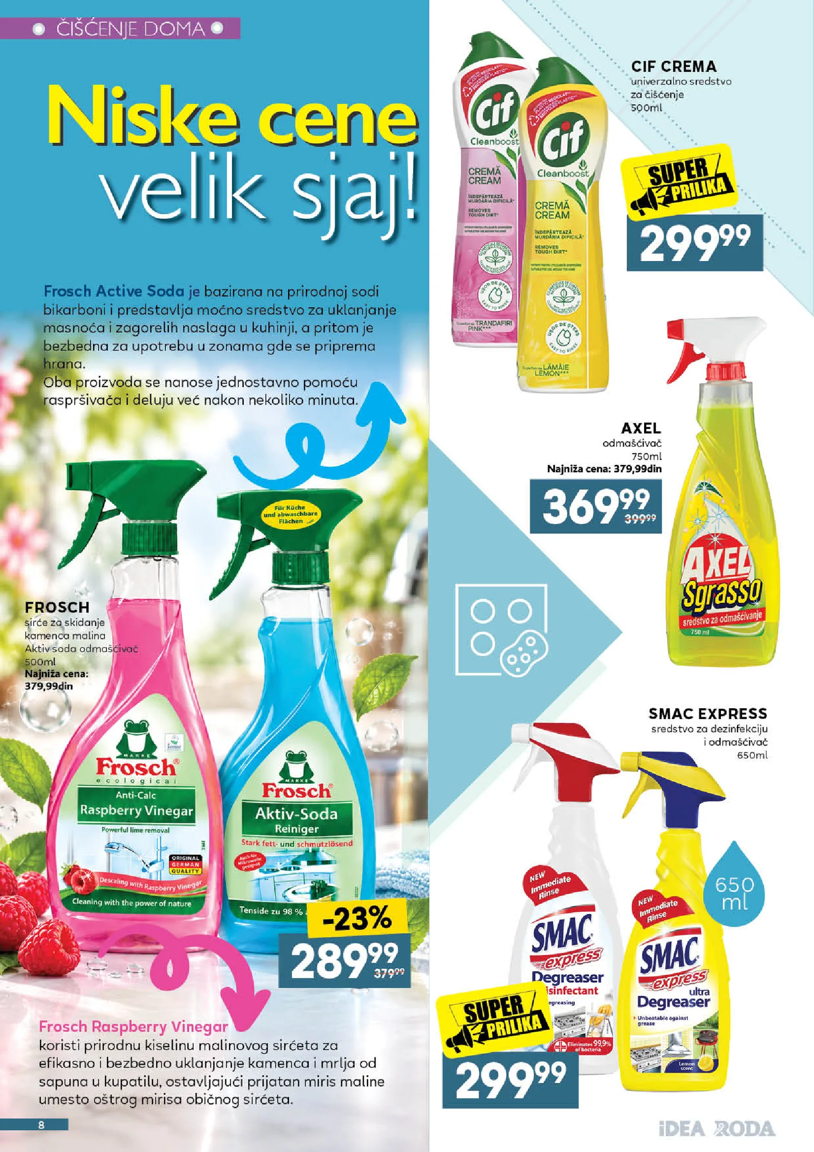 Idea katalog akcija strana 8 – važi od 26.10. do 21.11.2026.