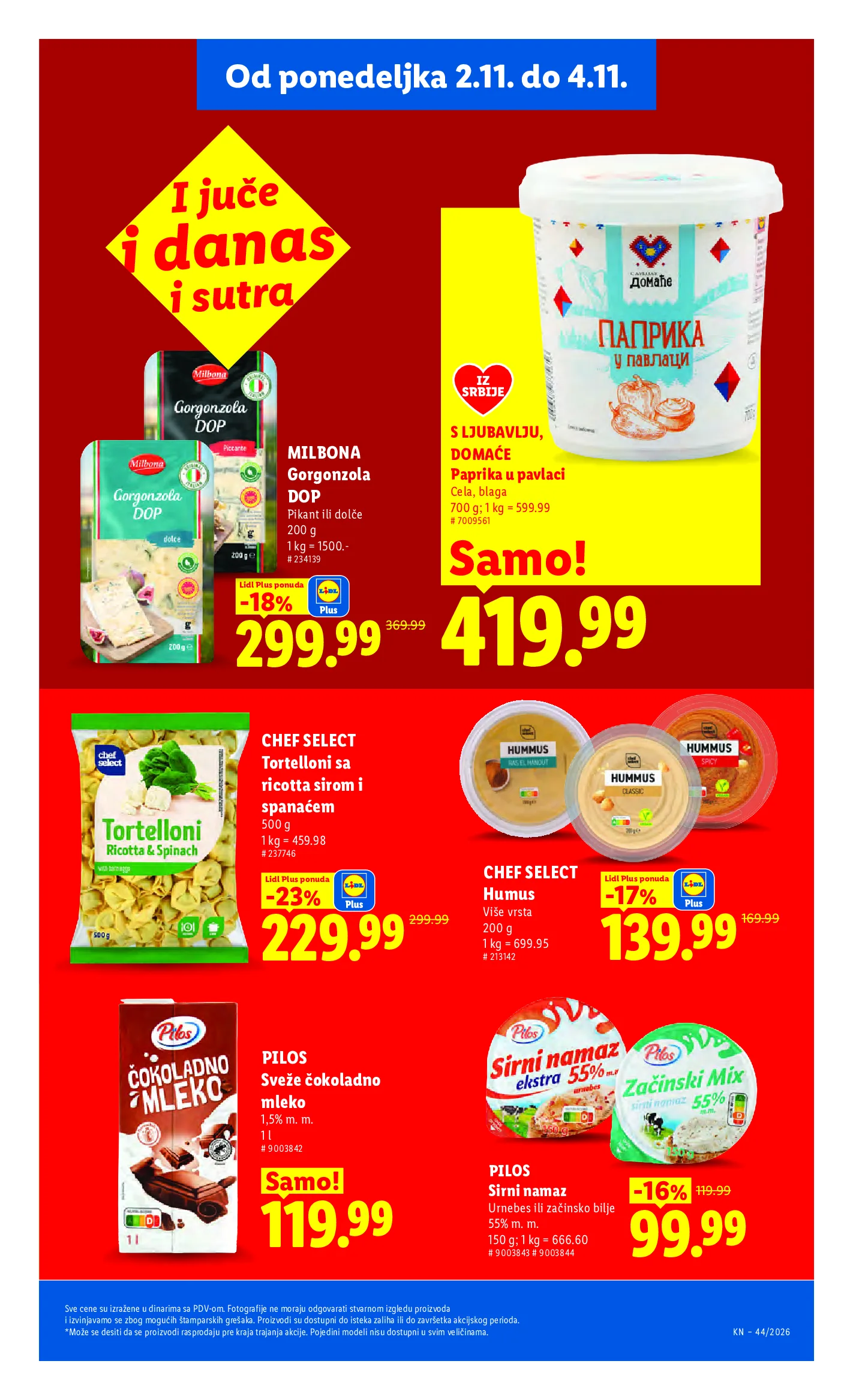 Lidl katalog akcija strana 107 – važi od 29.10. do 4.11.2026.