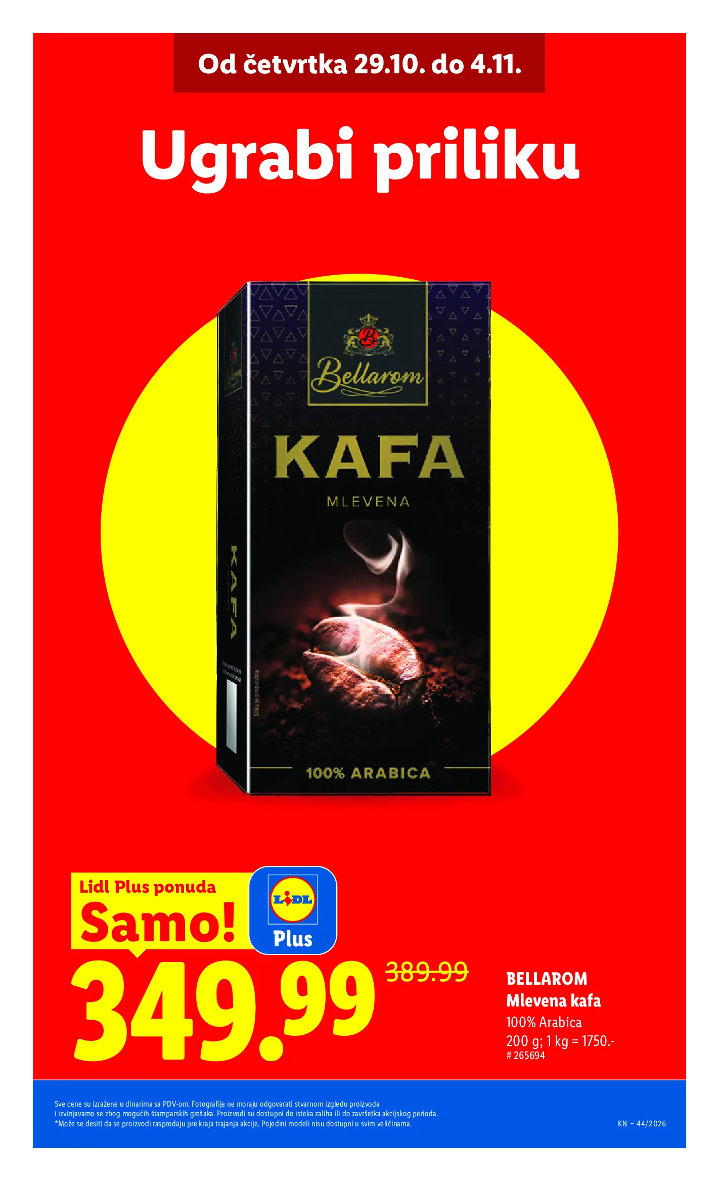 Lidl katalog akcija strana 11 – važi od 29.10. do 4.11.2026.